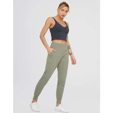 Dragon Fit Women's Joggers with Pockets & High Waist