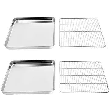 Wildone Baking Sheet & Rack Set for Perfect Baking
