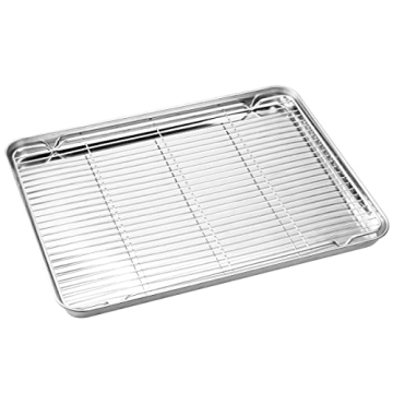 Wildone Baking Sheet & Rack Set for Perfect Baking