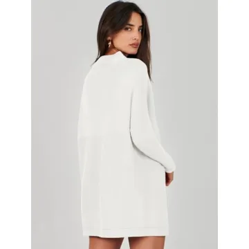 Stylish ANRABESS Women's Oversized Turtleneck Sweater