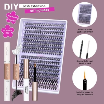 DIY Lash Extension Kit 320 Pcs Customize Your Lashes