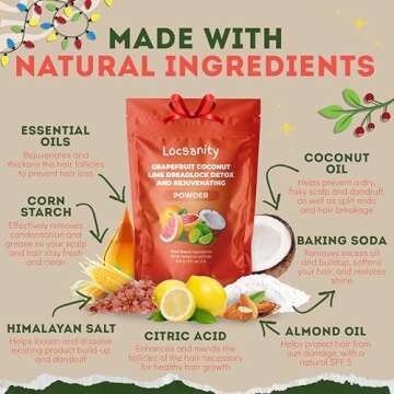 Locsanity Dreadlock Detox - Natural Build Up Remover