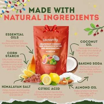 Locsanity Dreadlock Detox - Natural Build Up Remover