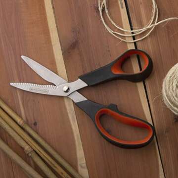 BLACK+DECKER Black & Decker BD1112 Classic Stainless Steel Garden Shears