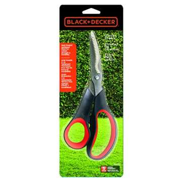 BLACK+DECKER Black & Decker BD1112 Classic Stainless Steel Garden Shears