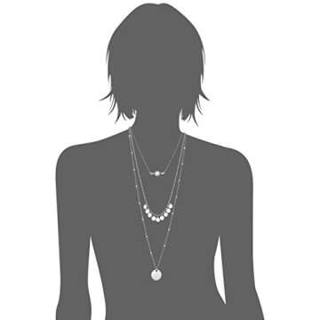 Lucky Brand Triple-Layered Faux-Pearl Necklace