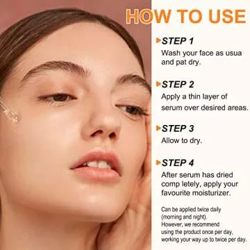 Premium 20% Vitamin C Serum For Face with Hyaluronic Acid, Retinol & Amino Acids - Boost Skin Collagen,Hydrate & Plump Skin, Anti Aging & Wrinkle Facial Serum 60ml