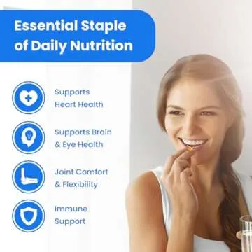 High Potency Omega 3 Fish Oil for Heart and Joint Health