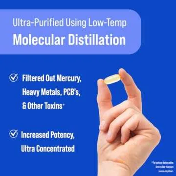 High Potency Omega 3 Fish Oil for Heart and Joint Health