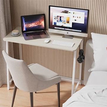 WOHOMO Folding Desk for Small Spaces - Stylish & Portable