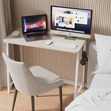 WOHOMO Folding Desk for Small Spaces - Stylish & Portable