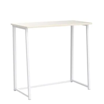 WOHOMO Folding Desk for Small Spaces - Stylish & Portable