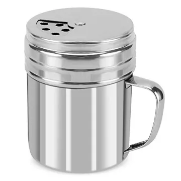 Accmor 9oz Salt & Pepper Shakers with Adjustable Pour