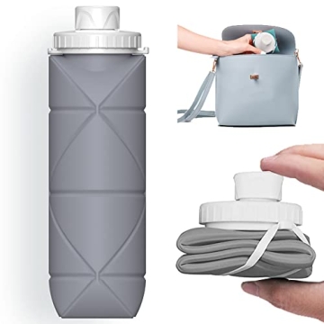 Collapsible Water Bottle BPA-Free Leakproof Travel Bottle
