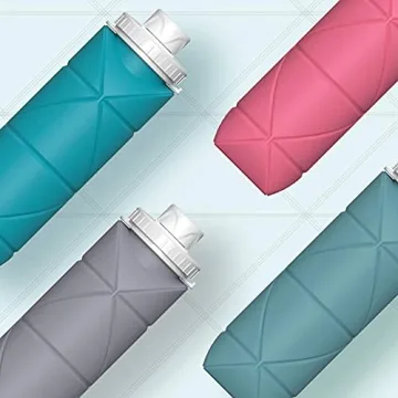 Collapsible Water Bottle BPA-Free Leakproof Travel Bottle