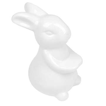 MyGift White Rabbit Cake Stand for Baby Showers