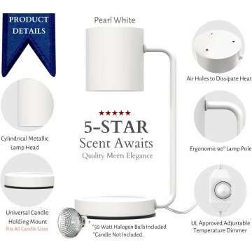 Querencia™ Candle Warmer Lamp for Yankee Candles