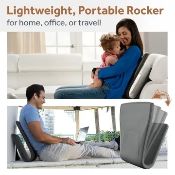 Portable Rocking Chair for Nursery and Travel Comfort