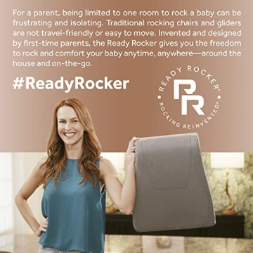 Portable Rocking Chair for Nursery and Travel Comfort
