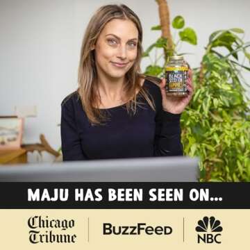 MAJU's Black Seed Oil Gummies, World's 1st, 2.5X Per BSO Gummy, Cumin Nigella Sativa Oil, Cold-Pressed, Potent Formula with Cinnamon Extract, Tasty, 500mg 90ct