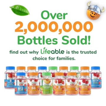 Lifeable Kids Biotin Gummies 5000mcg Tasty Flavor