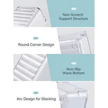 Kootek 21 Pcs Drawer Organizer Set for Ultimate Storage