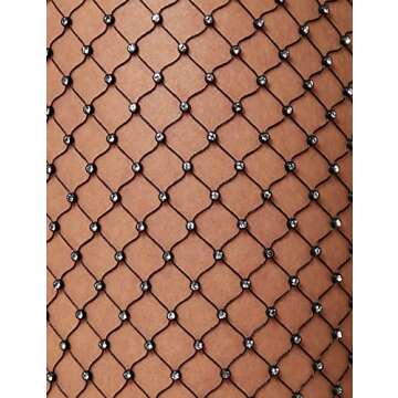 Shiny CYCLAMEN Rhinestone Body Chains Crop Top for Women