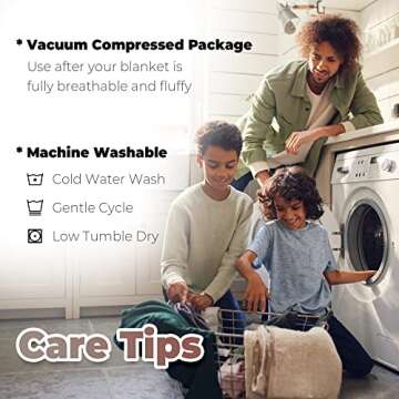 Cozy Khaki Checkered Blanket for Home and Travel