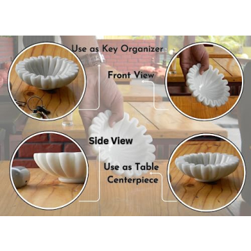 Elegant CRAFTFOBIA HandCrafted Marble Bowl for All Decor