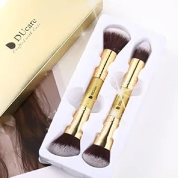 DUcare Double-Ended Makeup Brushes for Flawless Application