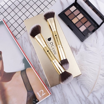 DUcare Double-Ended Makeup Brushes for Flawless Application