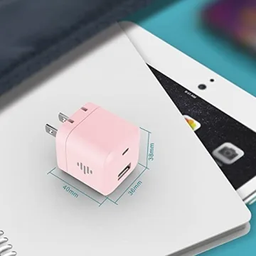 iLuv MYPOWER10 Pink USB Charger 12W Fast Charging