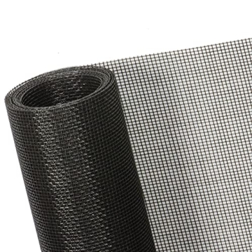 TOOLTRIZ Durable Fiberglass Window Screen Replacement - 48"x118" Mesh Screen for Doors and Windows
