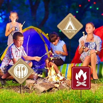 Blulu Camping Themed Party Decorations for Fun Events