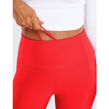 CRZ YOGA Fleece Lined Leggings for Winter Comfort