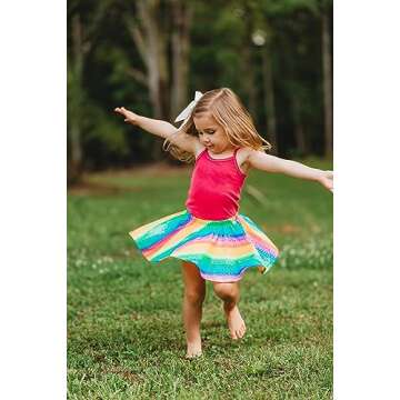 Made in USA Big Girls' Cotton Camisole Cami Tank Top T-Shirt Tee Tshirt Spaghetti Straps Summer Play School Sports Sensitive Skin SPD Sensory Sensitive Clothing - Turquoise - 10