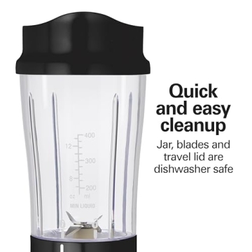 Hamilton Beach Blend & Go Personal Blender for Smoothies