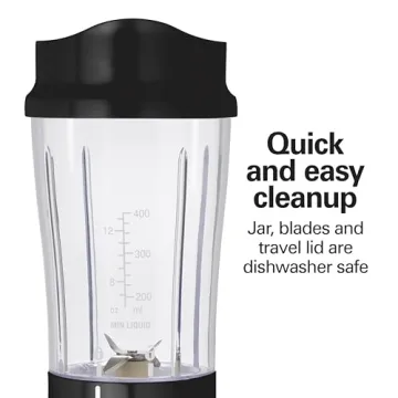 Hamilton Beach Blend & Go Personal Blender for Smoothies
