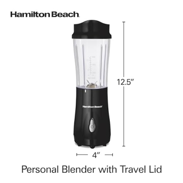 Hamilton Beach Blend & Go Personal Blender for Smoothies