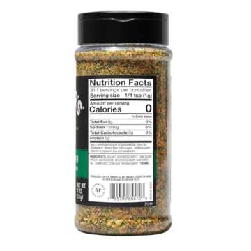 Kinder's Organic Garlic & Herb with Sea Salt & Lemon Seasoning, 11 Ounce
