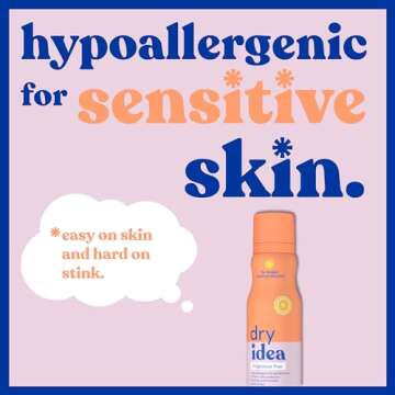 Dry Idea Spray Deodorant | 2X Longer Sweat Protection | Fragrance-Free
