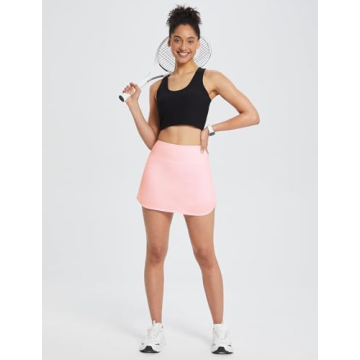 BALEAF Women's Pleated Tennis Skirt Stylish High Waisted Athletic Golf Skorts