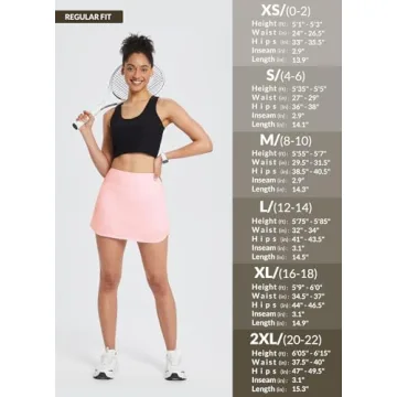 BALEAF Women's Pleated Tennis Skirt Stylish High Waisted Athletic Golf Skorts