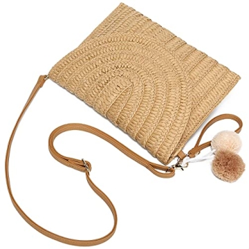 Stylish YIKOEE Straw Purse for Summer Outfits