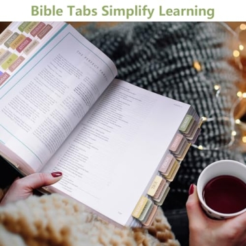 Stylish Qmoso Bible Tabs for Effortless Study Organization