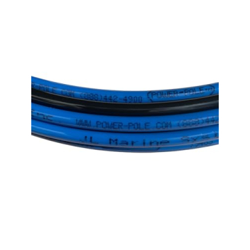 Durable Hydraulic Hose Tubing Set - 15ft Blue & Black