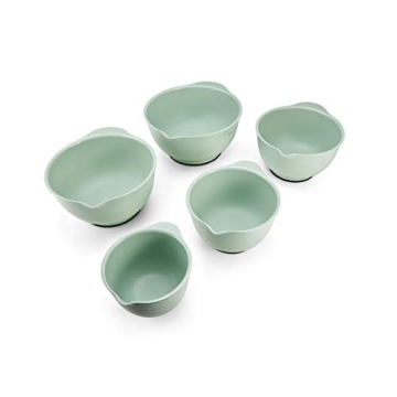 KitchenAid Classic Mixing Bowls Set of 5 in Pistachio