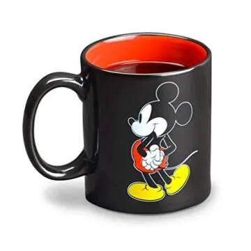 Disney Mickey Mouse Mug Warmer with Mug for Hot Coffee