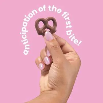 UNREAL Milk Chocolate Covered Pretzels, 7g Sugar, Chocolate Candy Treat Bag, Gluten Free, Fair Trade, Non-GMO, Value Size, 3.5oz (Pack of 3)