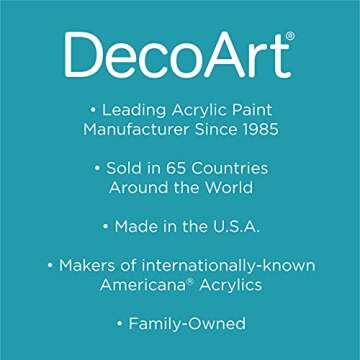 DecoArt 2 Ounce, Sterling Silver Extreme Sheen Acrylic Paint, 2 Fl Oz (Pack of 1)